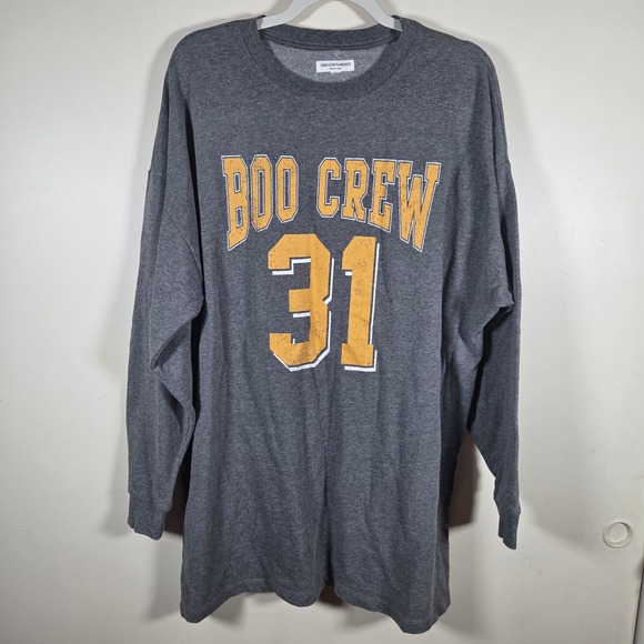 Grayson Threads Tops - Grayson Threads Boo Crew 31 Sweatshirt Womens Large Gray Halloween Graphic Goth